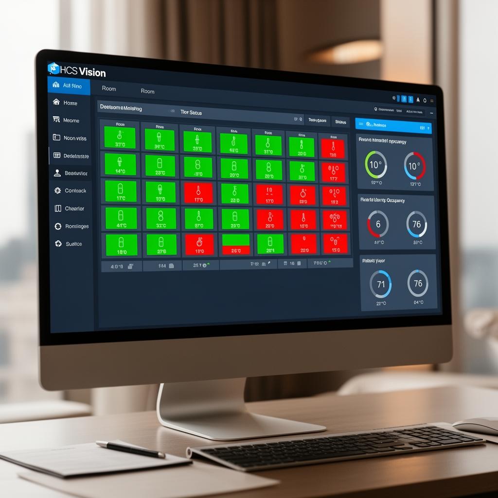 HCS Vision — Sistema wireless di building automation per hotel smart