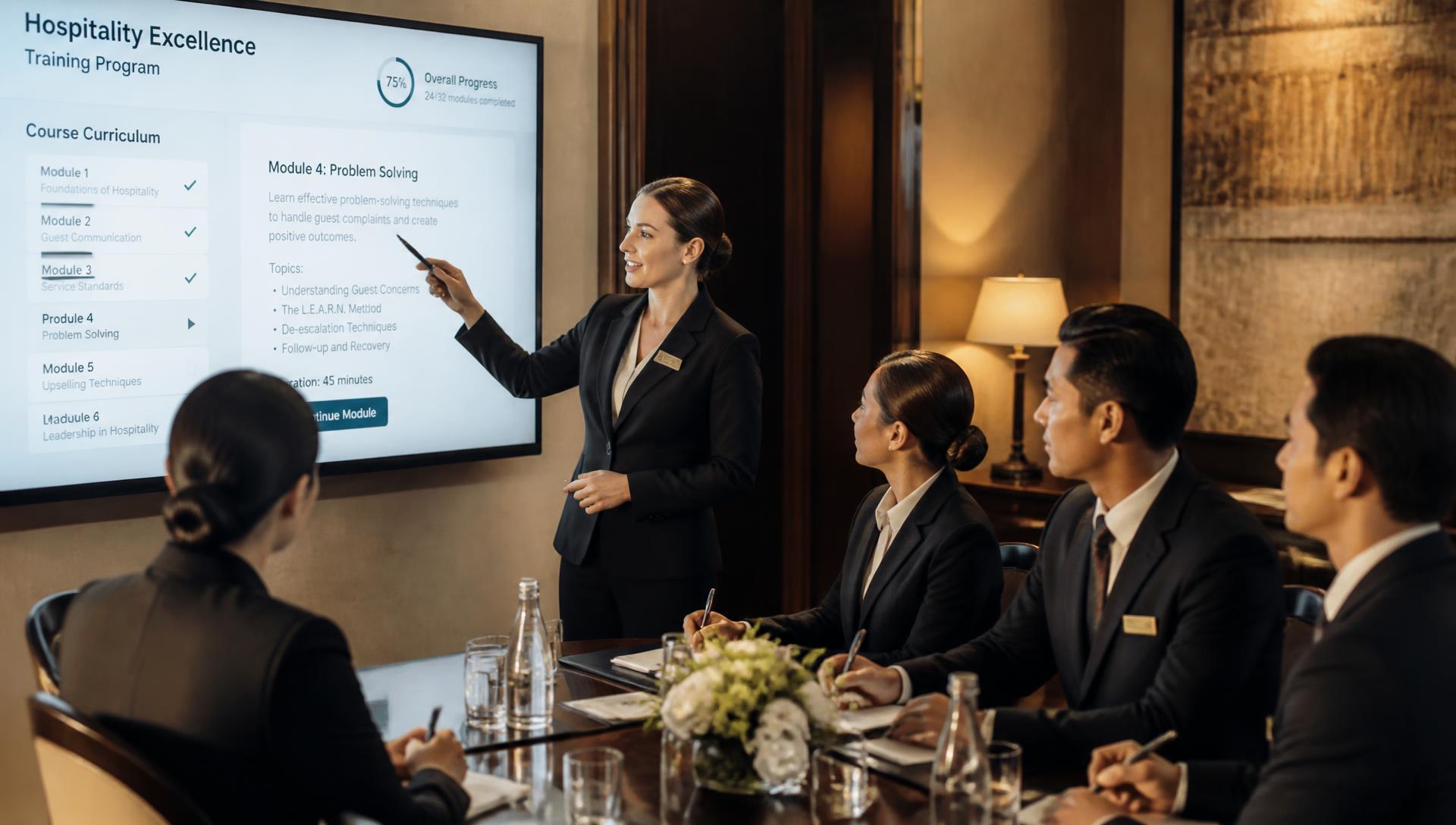 Screenshot Swing Strategies - Formazione · Formazione Hospitality