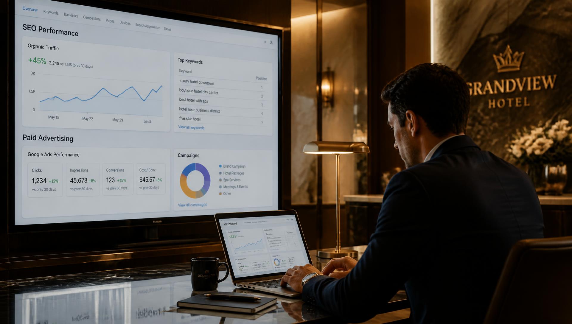 Screenshot Swing Strategies - Digital Marketing · Marketing Digitale